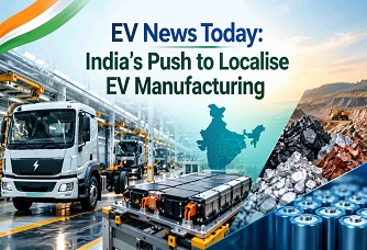EV News Today: India's Push to Localize EV Manufacturing Industry Outlook